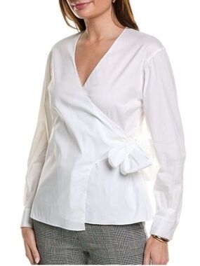 Lafayette 148 Wrap Top